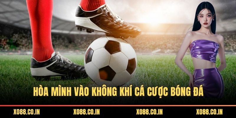 Hòa mình vào không khí cá cược bóng đá